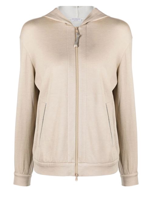 Sweatshirt with jewel details BRUNELLO CUCINELLI | MD828SB806C9066